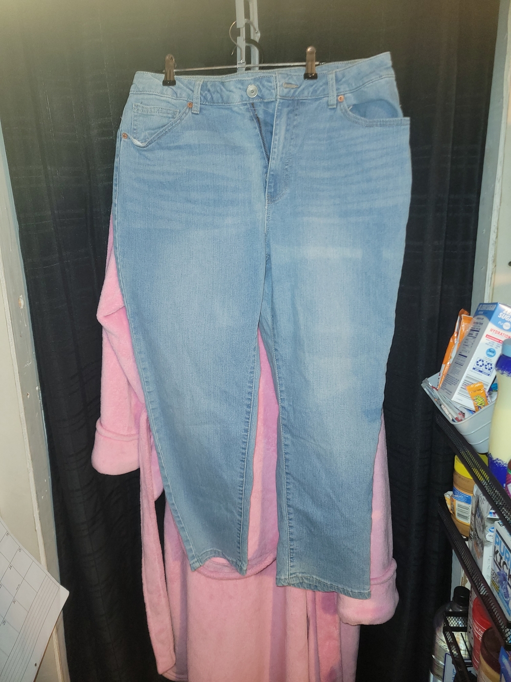 No Boundaries Light Blue Ankle Cropped Jeans